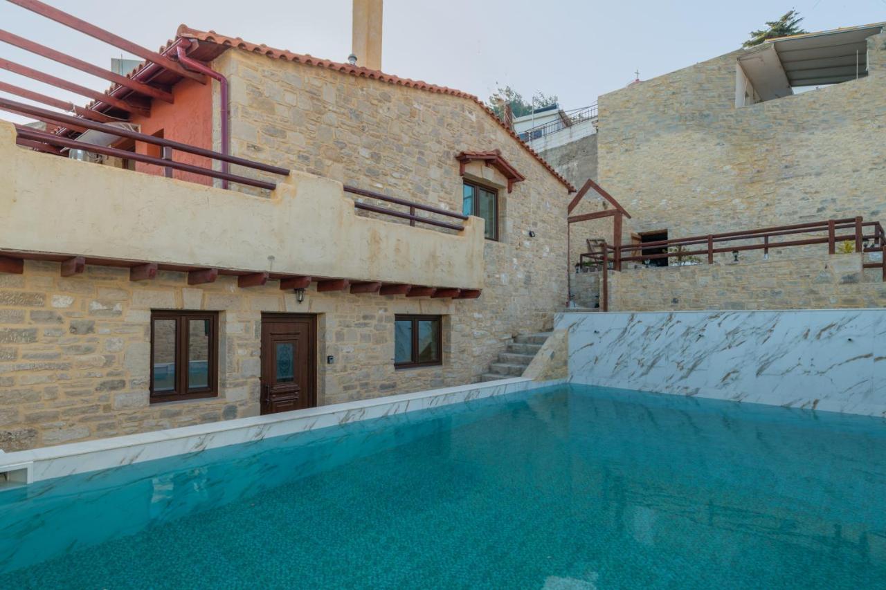 Draganigo Luxury Stone Houses 40 Min From Matala Ano Moulia المظهر الخارجي الصورة