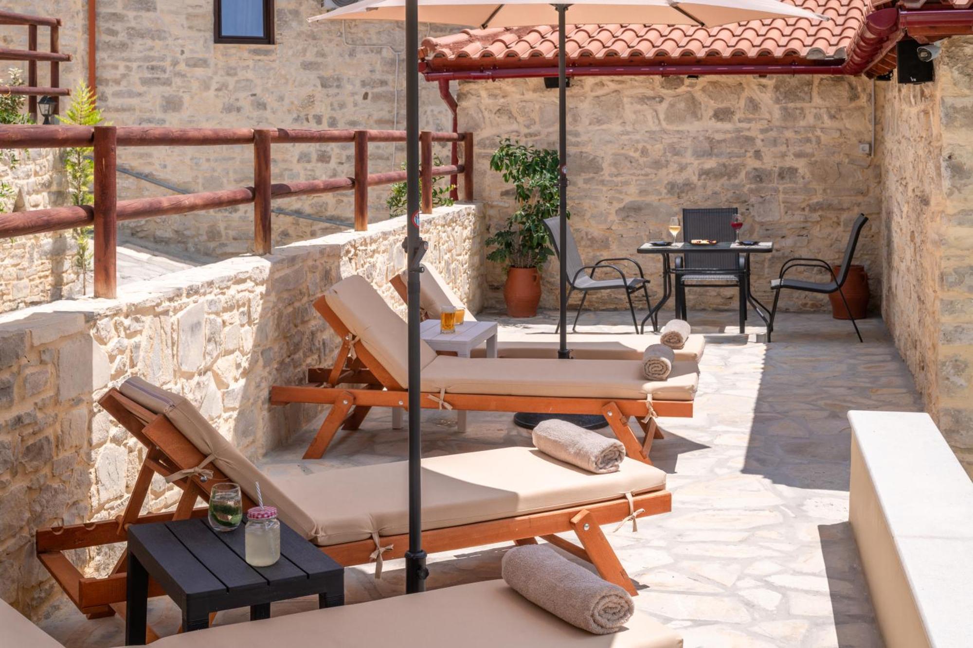 Draganigo Luxury Stone Houses 40 Min From Matala Ano Moulia المظهر الخارجي الصورة