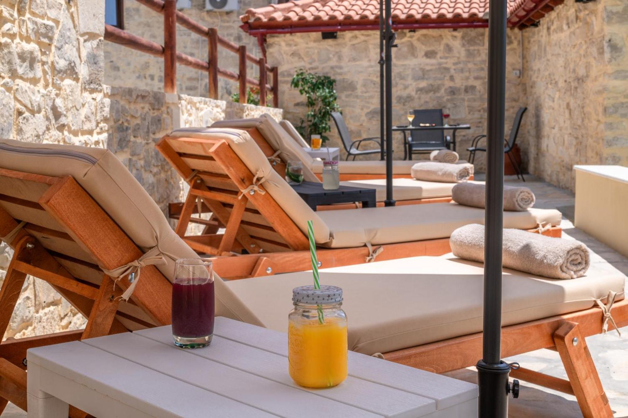 Draganigo Luxury Stone Houses 40 Min From Matala Ano Moulia المظهر الخارجي الصورة