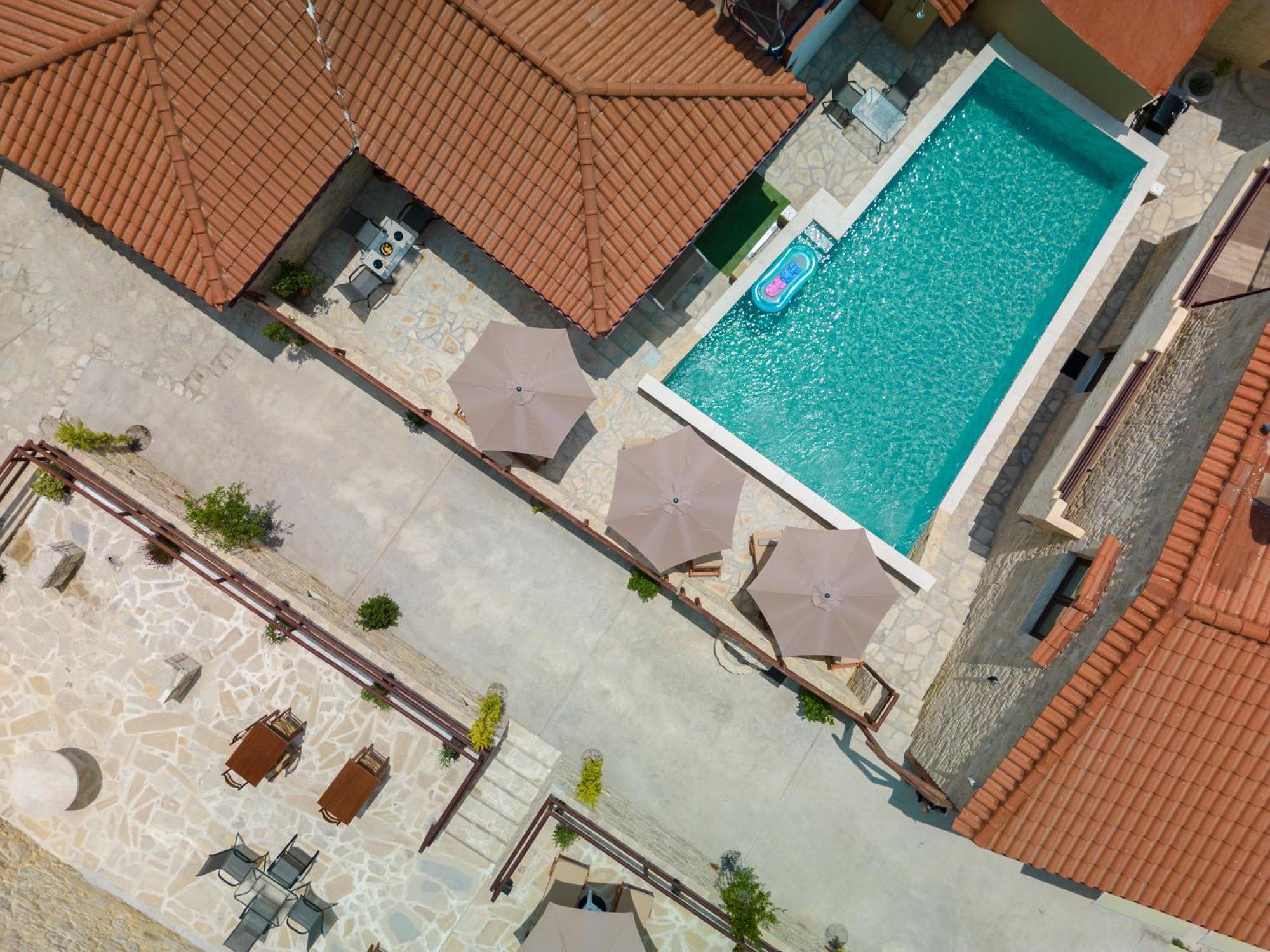 Draganigo Luxury Stone Houses 40 Min From Matala Ano Moulia المظهر الخارجي الصورة