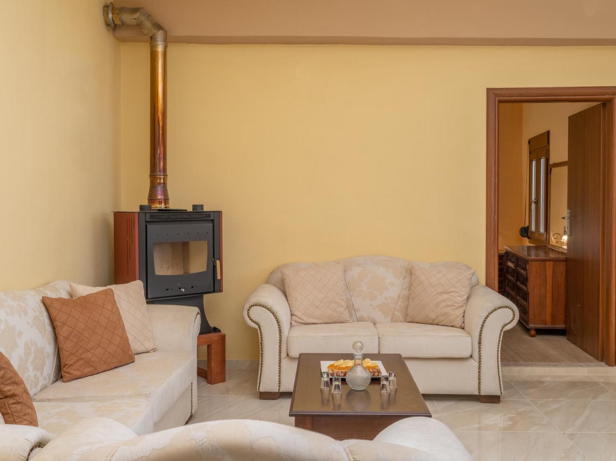 Draganigo Luxury Stone Houses 40 Min From Matala Ano Moulia الغرفة الصورة